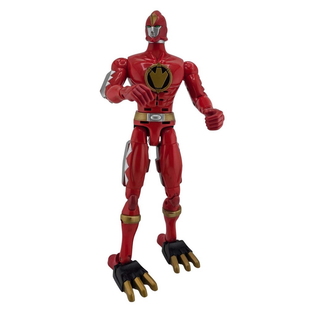Power Rangers Dino Thunder Red Ranger Action Figure Bandai 2003